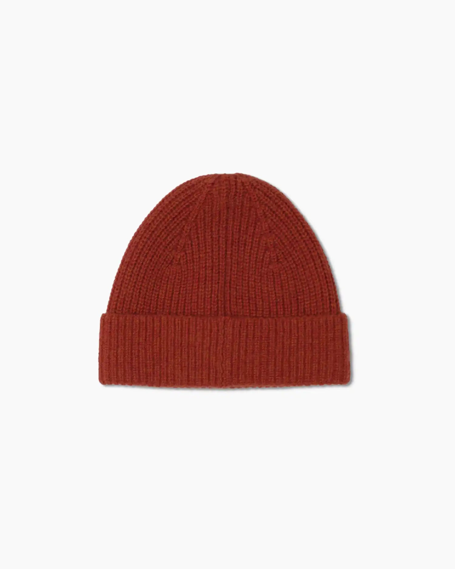 Mongolian Cashmere Ribbed Beanie