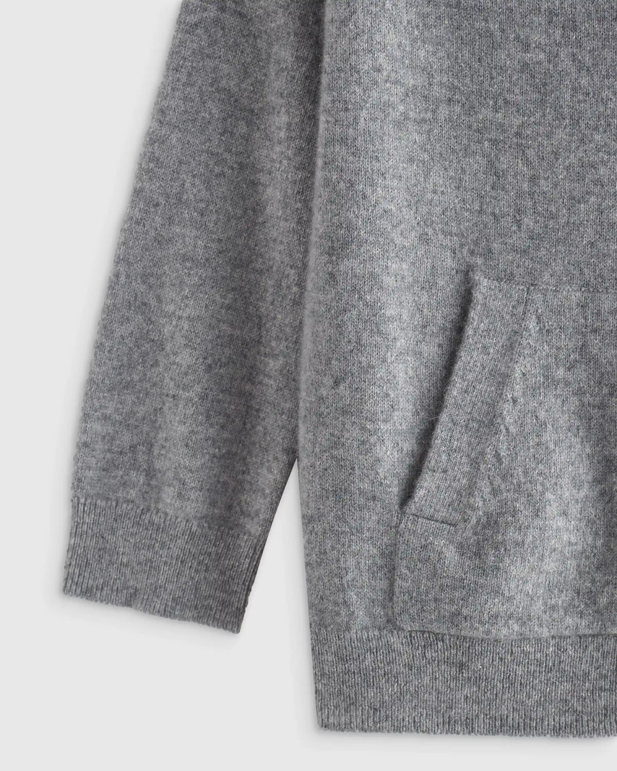 Washable Cashmere Full Zip Hoodie