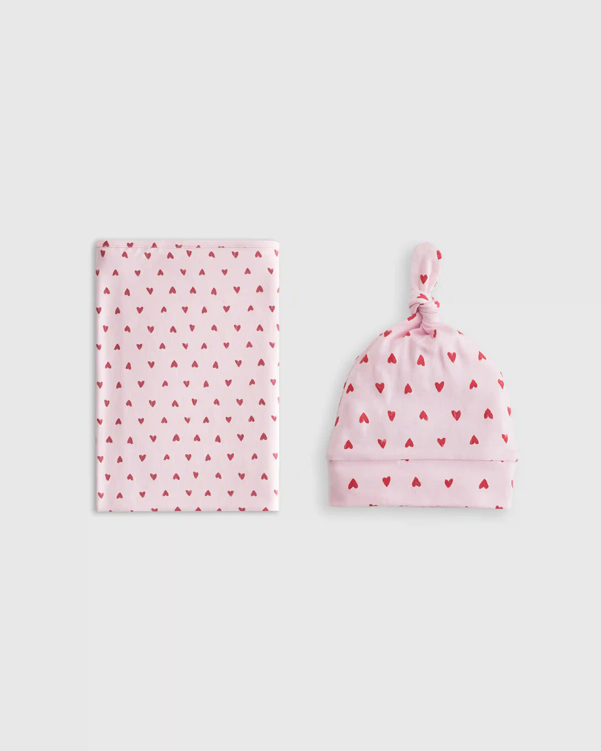 Bamboo Swaddle & Hat Layette Set