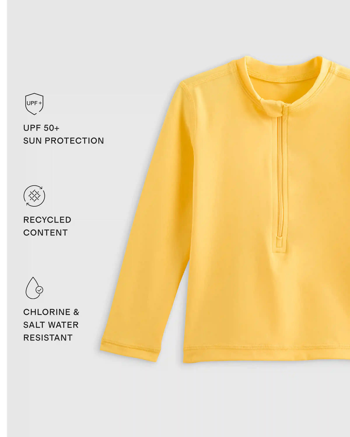 Long Sleeve Zip-Up Rash Guard