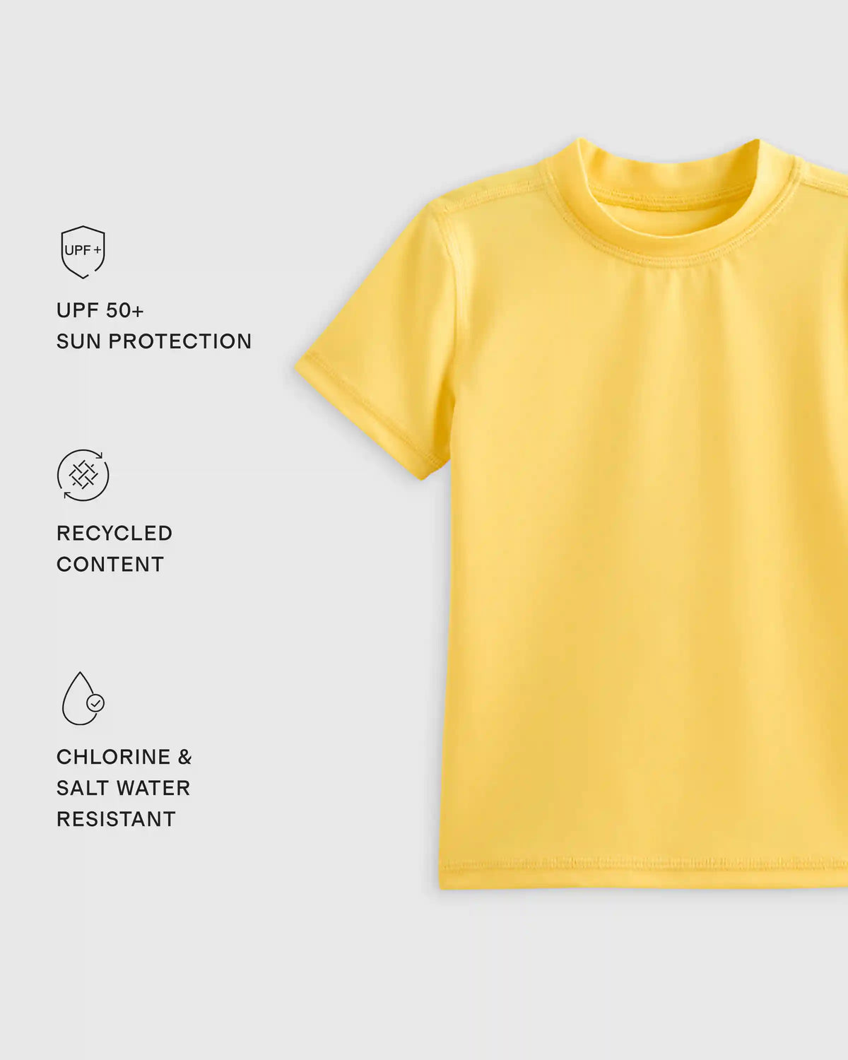Short Sleeve Rash Guard Top