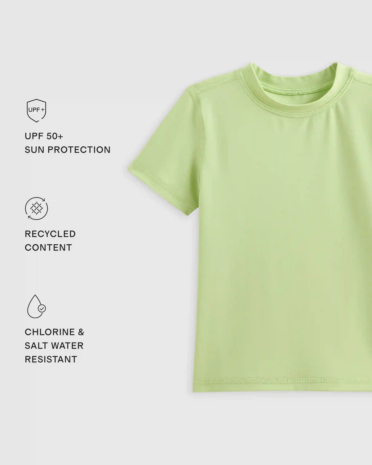 Short Sleeve Rash Guard Top