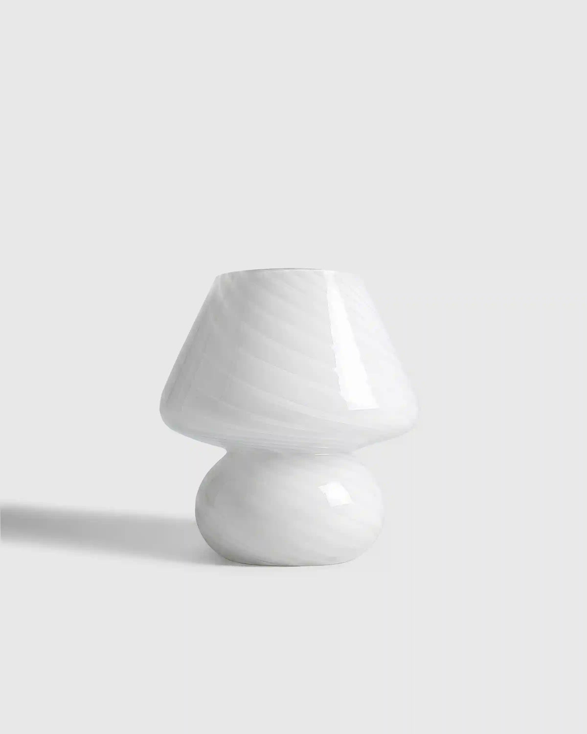 Swirled Glass Table Lamp