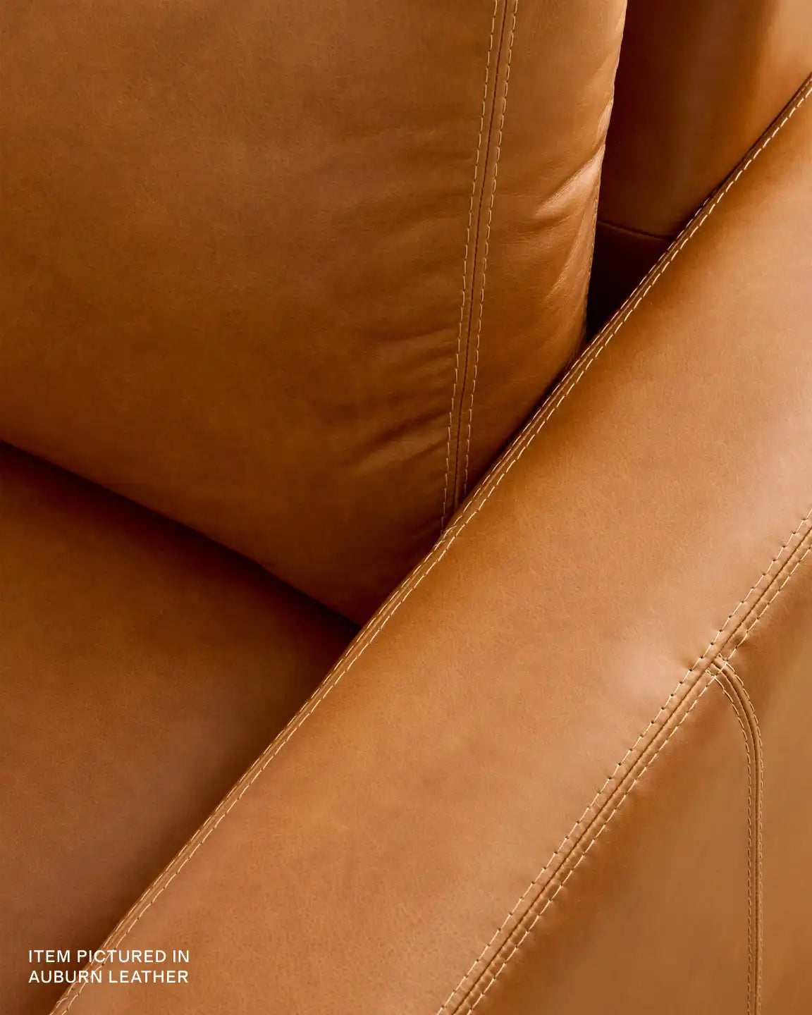 Stillman U Sectional in Leather