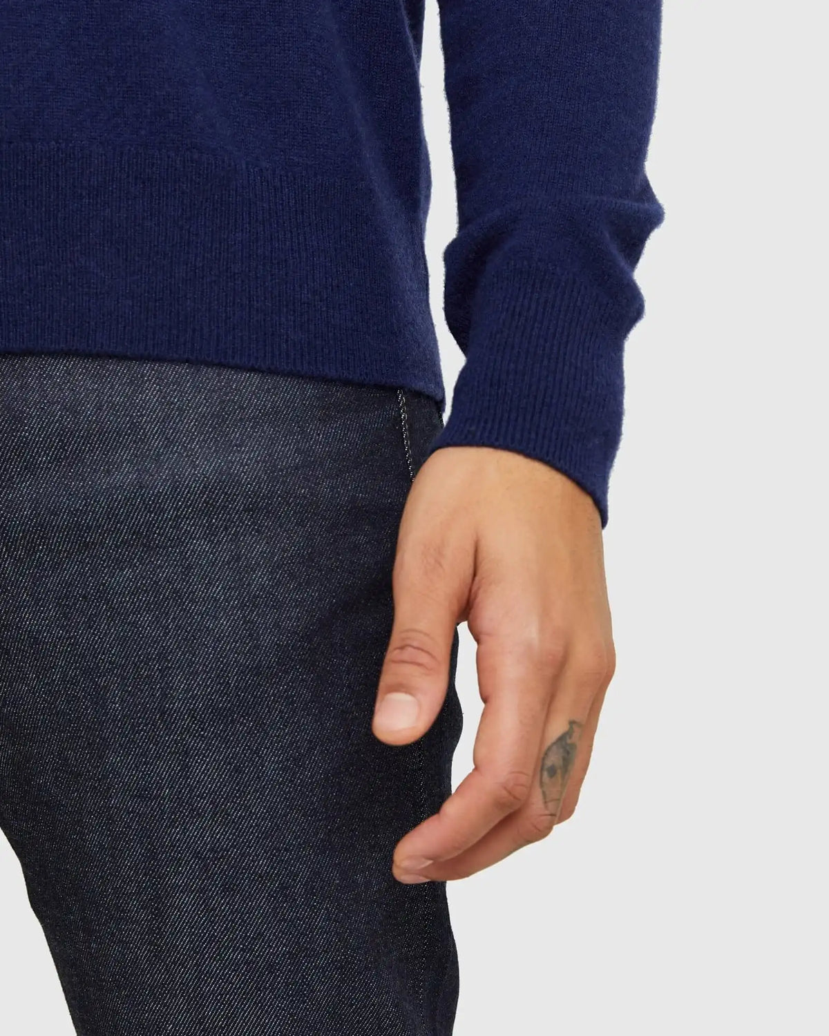 Mongolian Spring Cashmere V-Neck Sweater