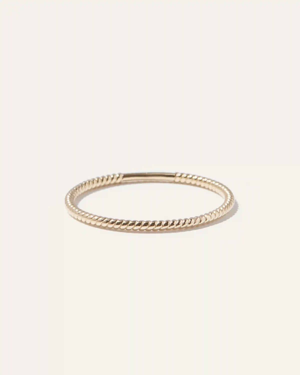 14K Gold Twist Ring
