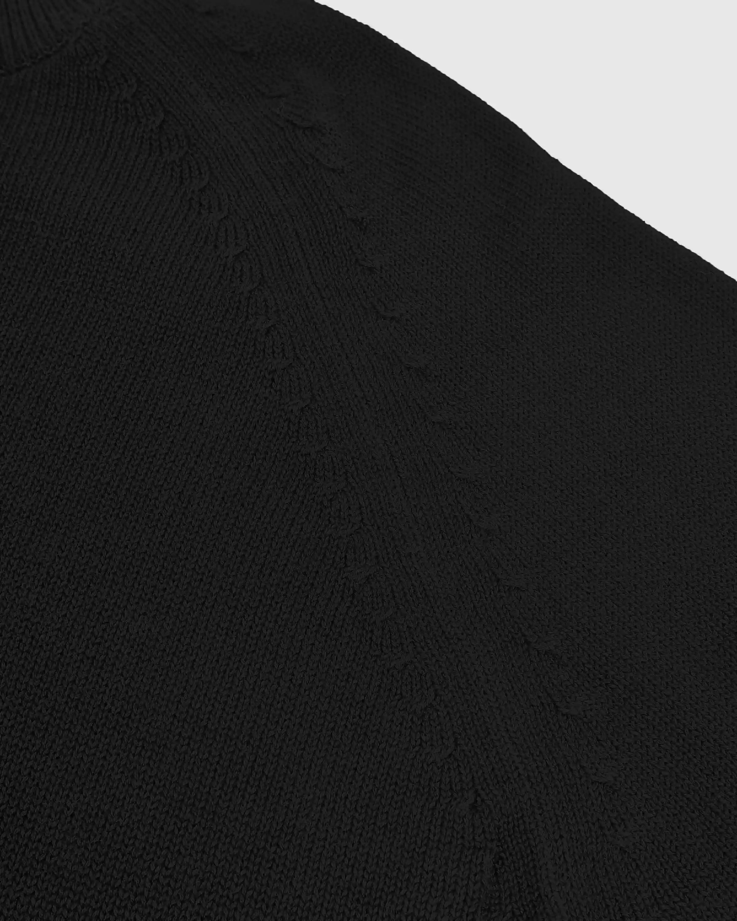 100% Organic Cotton Mock Neck Sweater