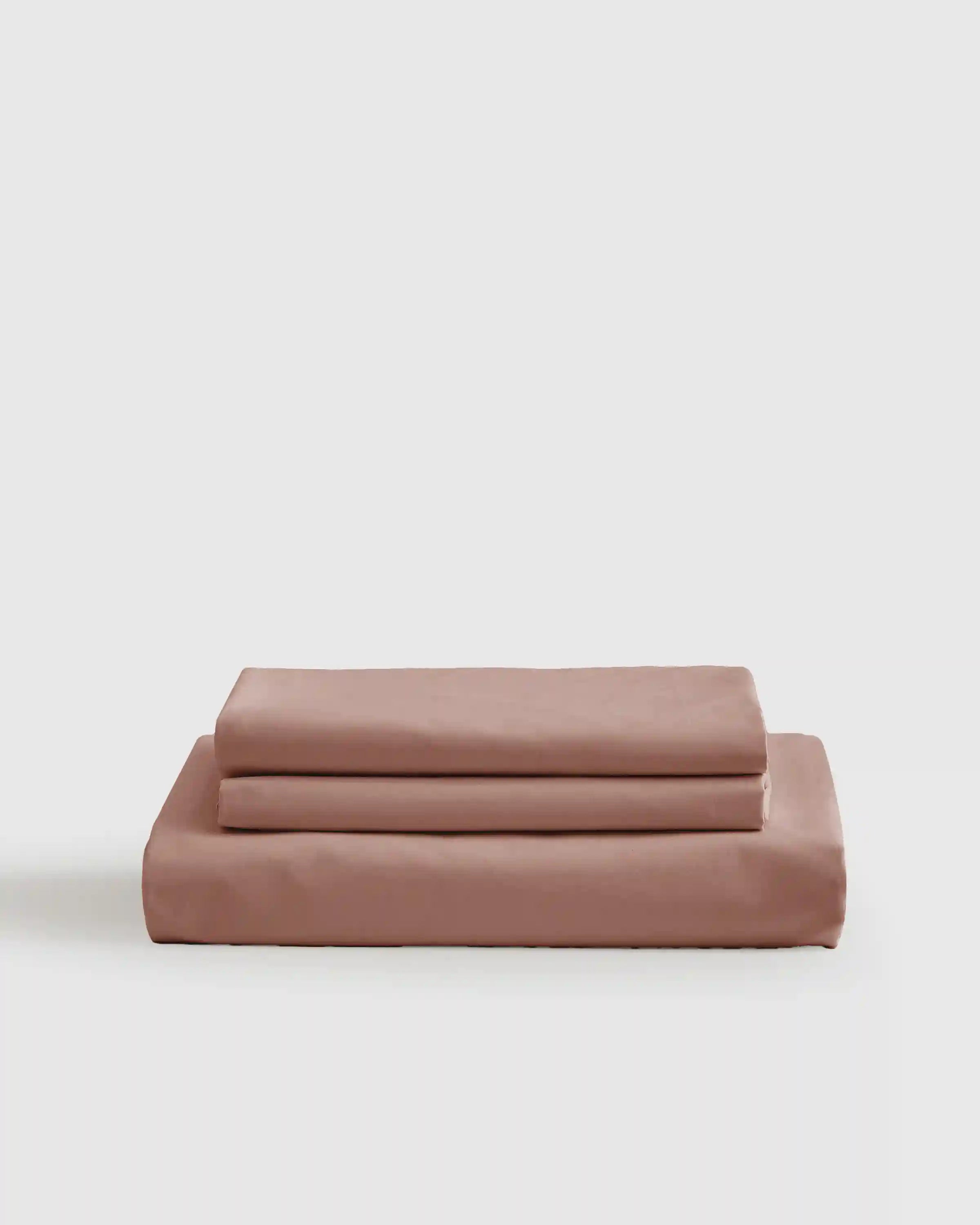 Organic Crisp Percale Fitted Sheet Set