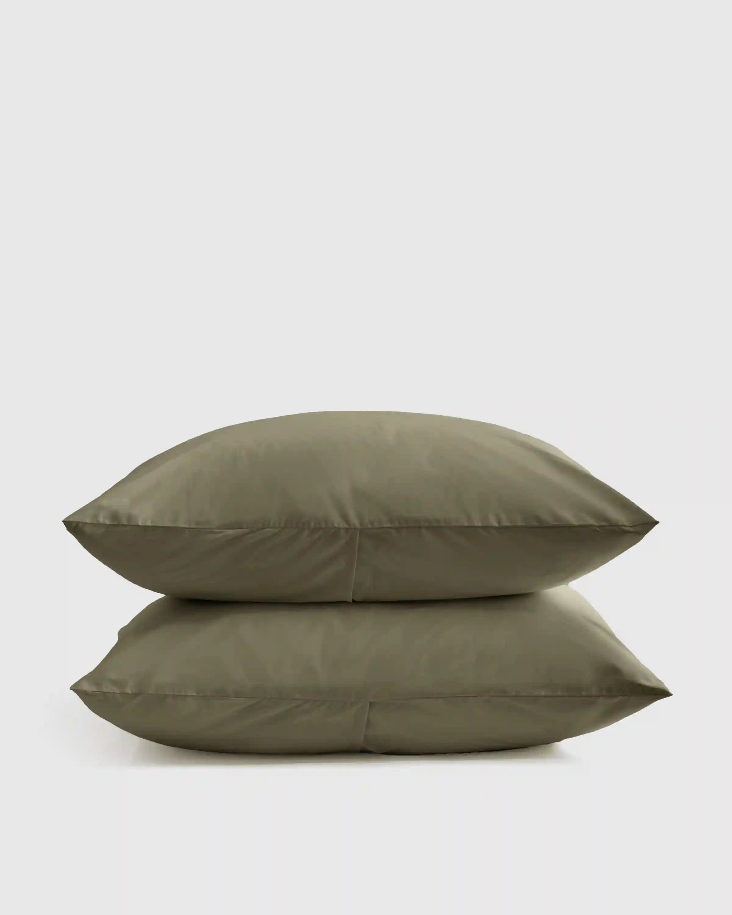 Organic Crisp Percale Sham Set