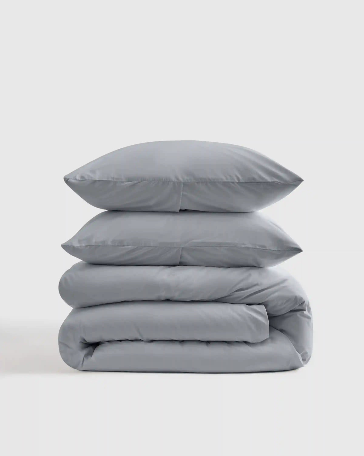 Organic Crisp Percale Duvet Cover Set