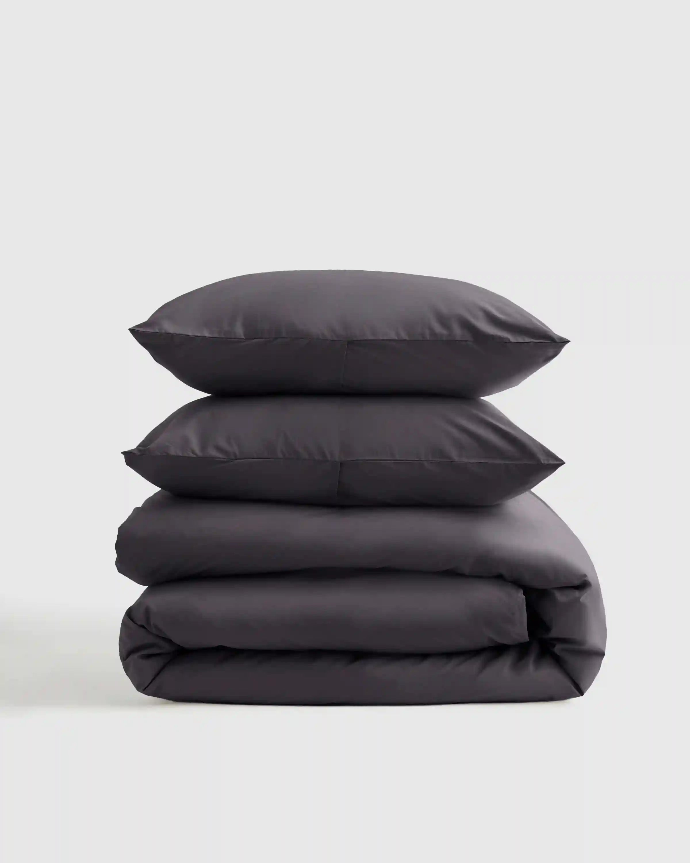 Organic Crisp Percale Duvet Cover Set