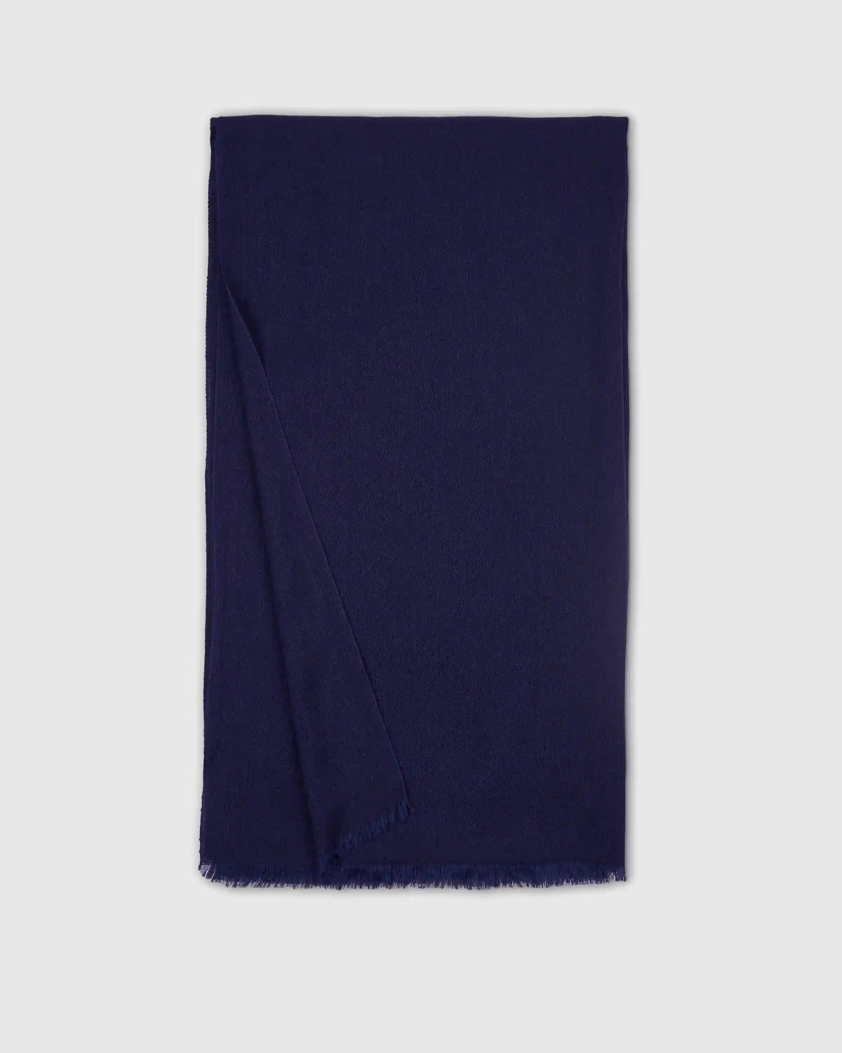 Featherweight Cashmere Silk Frayed Edge Scarf