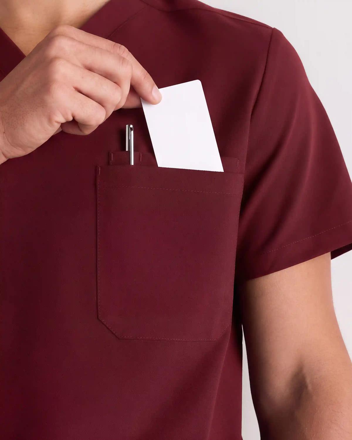 AeraFlex 3-Pocket Scrub Top