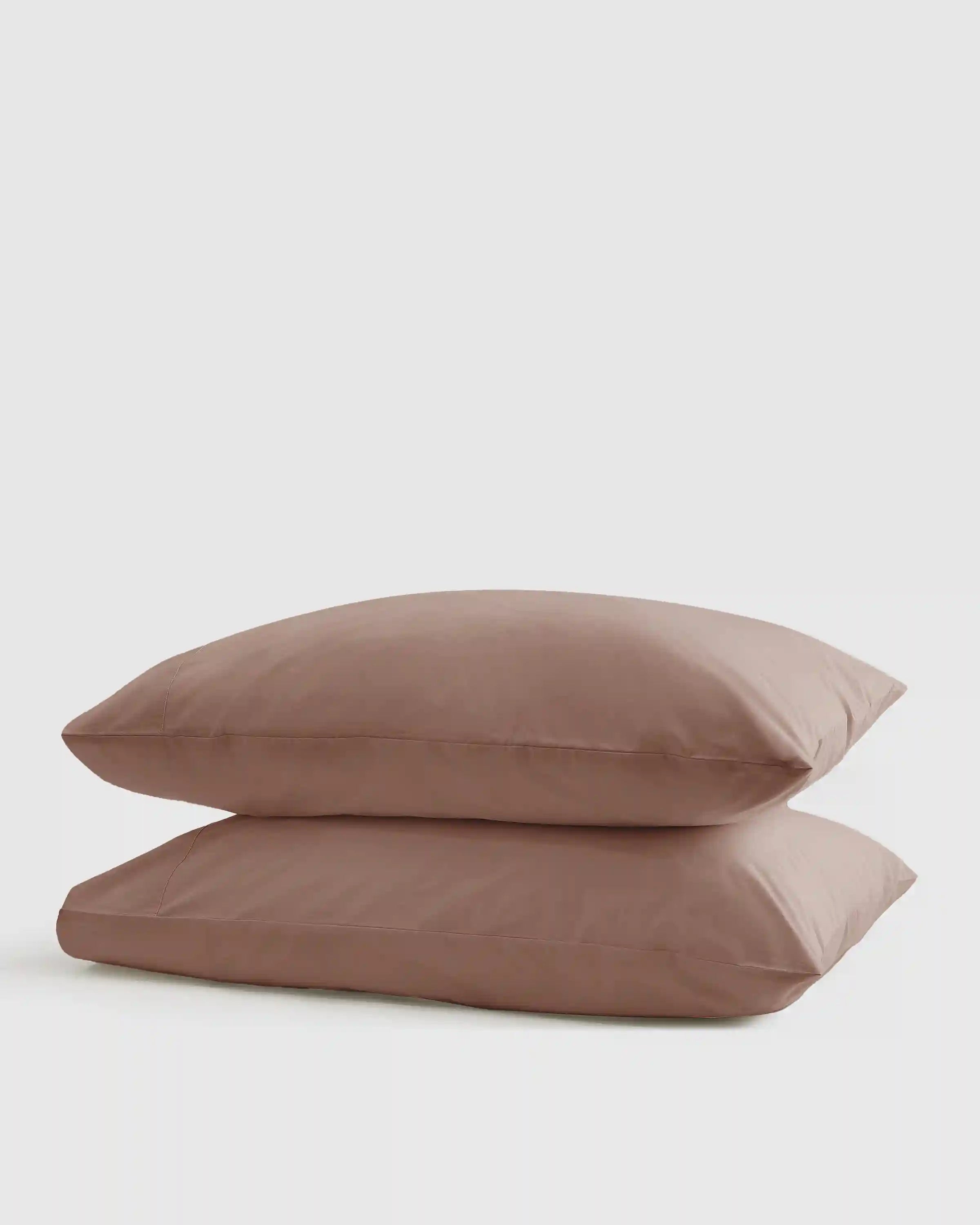 Organic Crisp Percale Pillowcase Set