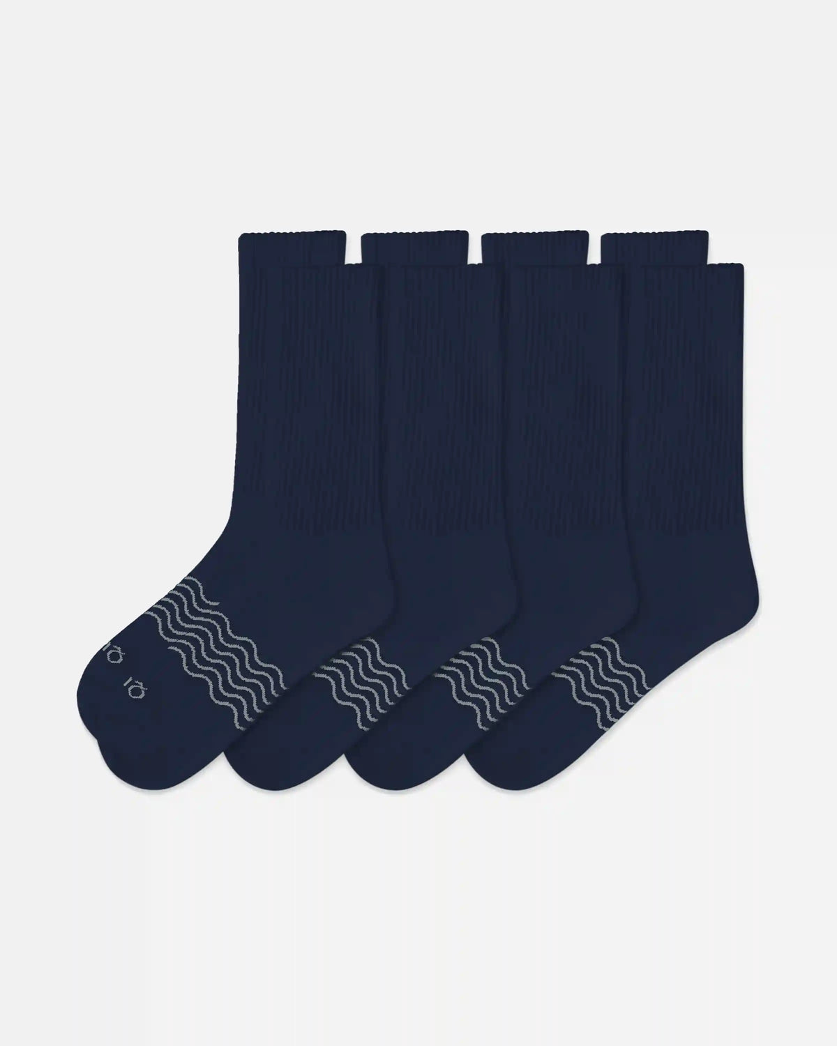 Everyday Cotton Solid Crew Socks (4-pack)
