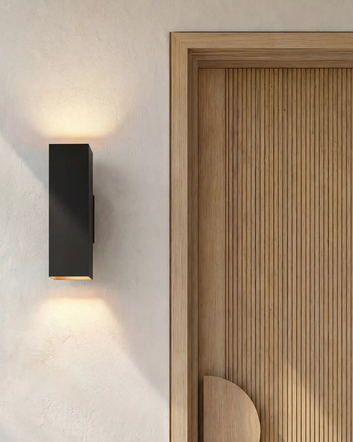 Outdoor Aluminum Rectangle Wall Sconce