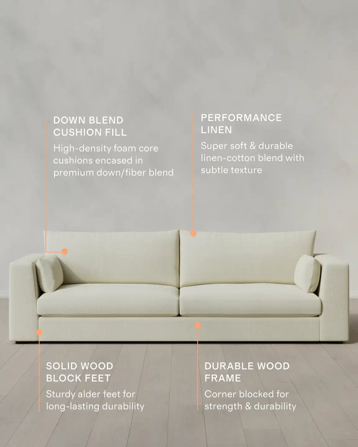 Stillman Sofa in Performance Basketweave