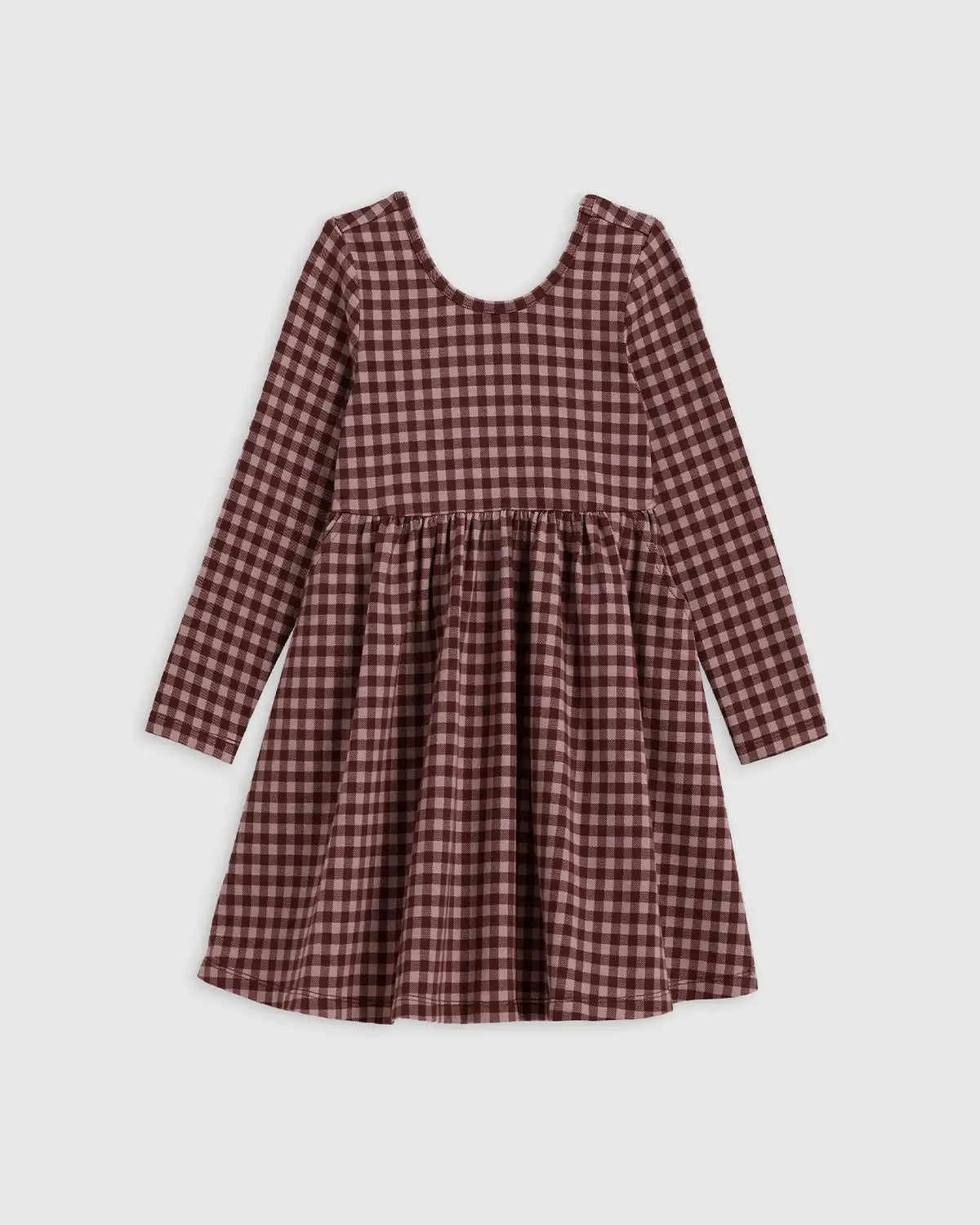 Organic Cotton Long Sleeve Skater Dress